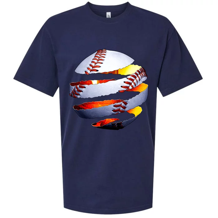 Baseball Tear Sueded Cloud Jersey T-Shirt