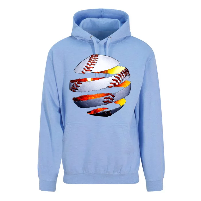 Baseball Tear Unisex Surf Hoodie