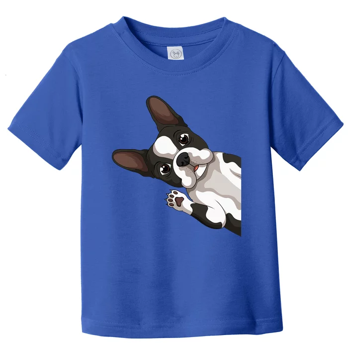 Boston Terrier Bostie Dog Toddler T-Shirt