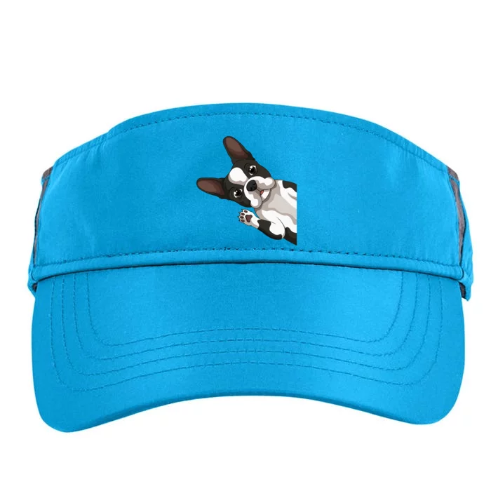 Boston Terrier Bostie Dog Adult Drive Performance Visor