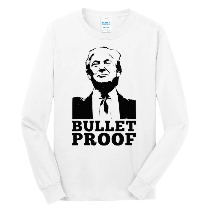 Bulletproof Trump Tall Long Sleeve T-Shirt