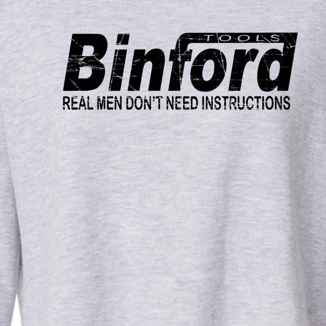 Binford Tools Cropped Pullover Crew