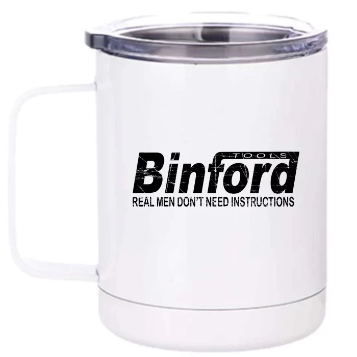 Binford Tools Front & Back 12oz Stainless Steel Tumbler Cup