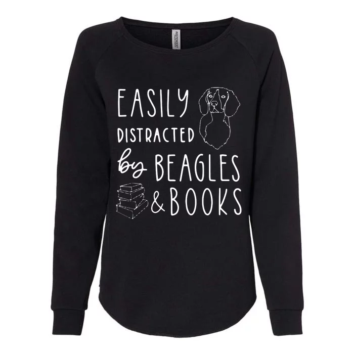 Beagle T Beagle Lover Beagles Books Womens California Wash Sweatshirt