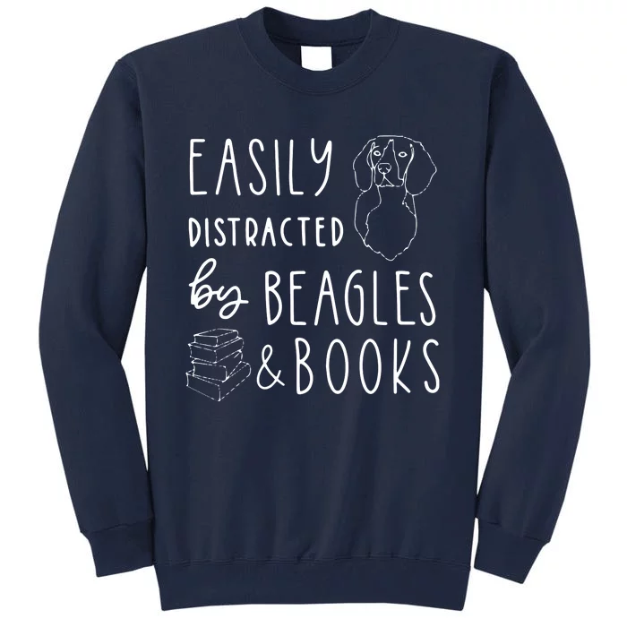 Beagle T Beagle Lover Beagles Books Tall Sweatshirt