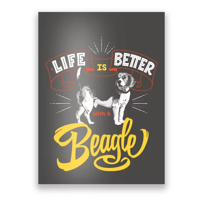 Beagle T Beagle Lover Beagle Gifts Beagle Poster