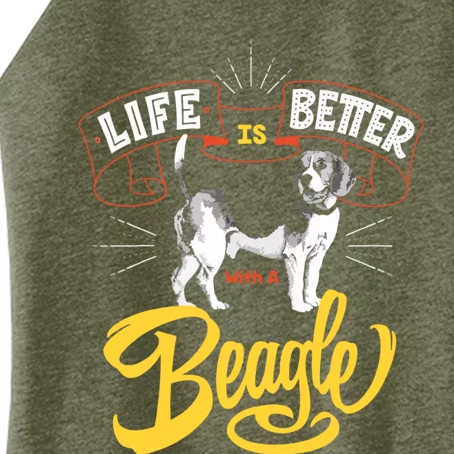 Beagle T Beagle Lover Beagle Gifts Beagle Women’s Perfect Tri Rocker Tank