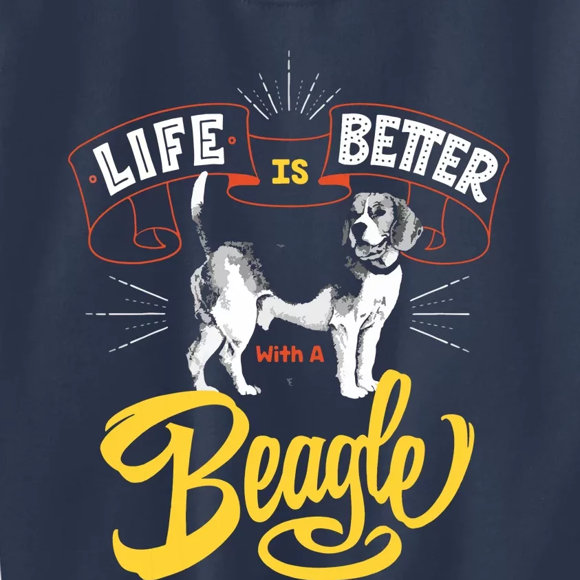 Beagle T Beagle Lover Beagle Gifts Beagle Kids Sweatshirt