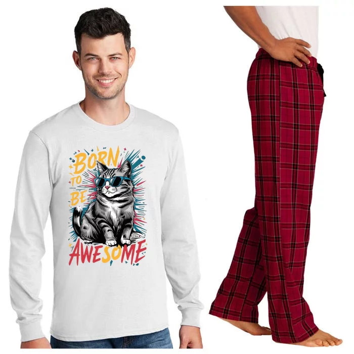 Born To Be Awe So Me Long Sleeve Pajama Set