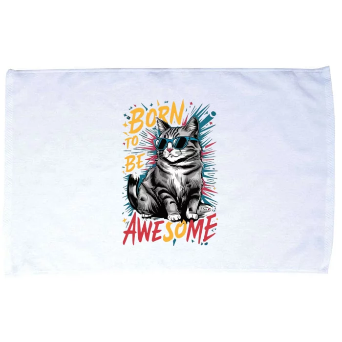 Born To Be Awe So Me Microfiber Hand Towel