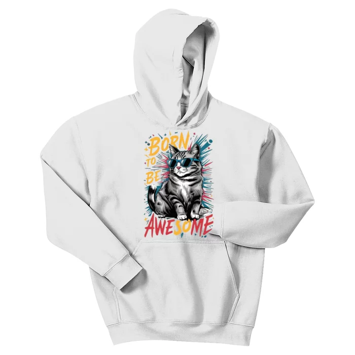 Born To Be Awe So Me Kids Hoodie