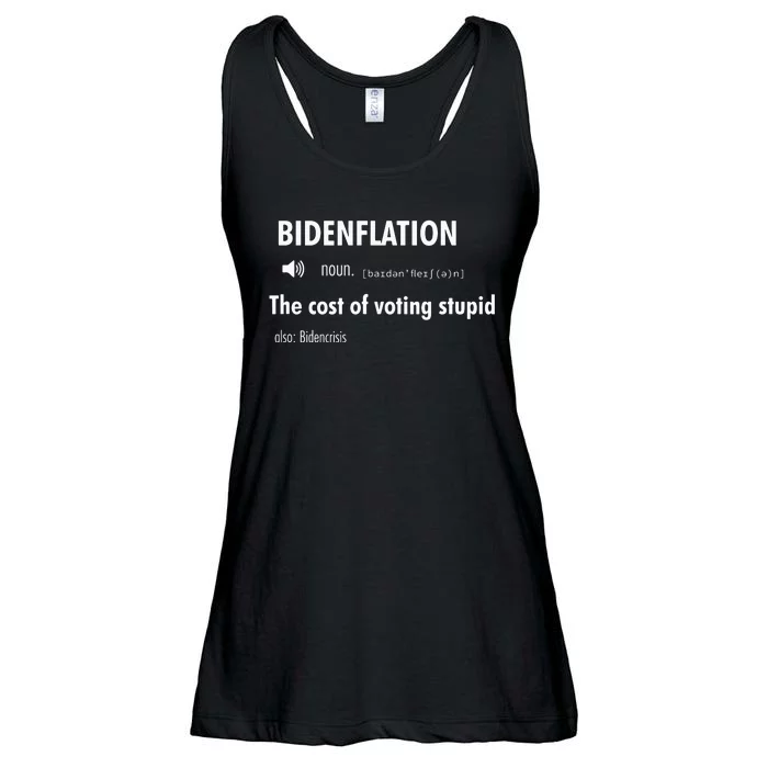 Bidenflation The Cost Of Voting Stupid Ladies Essential Flowy Tank