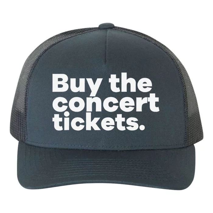 Buy The Concert Tickets Concert Ticketmaster Yupoong Adult 5-Panel Trucker Hat