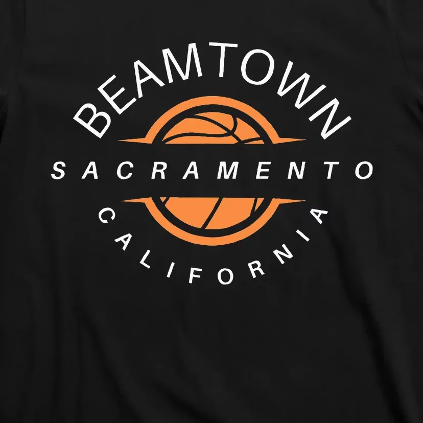 Beam Town City Swish Sacramento California T-Shirt