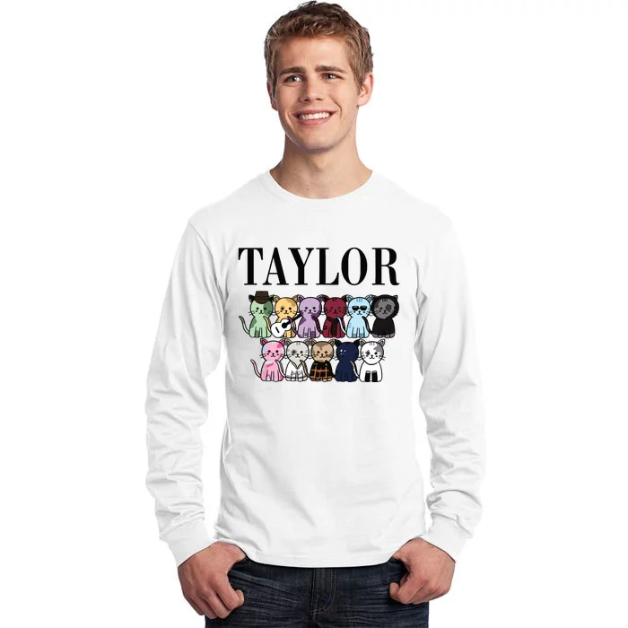 Birthday Taylor Cat Lover Tall Long Sleeve T-Shirt