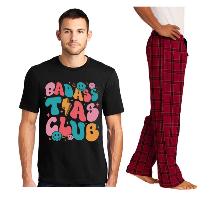 Badass Tia Cool Aunts Club Crewneck Cool Moms Pajama Set