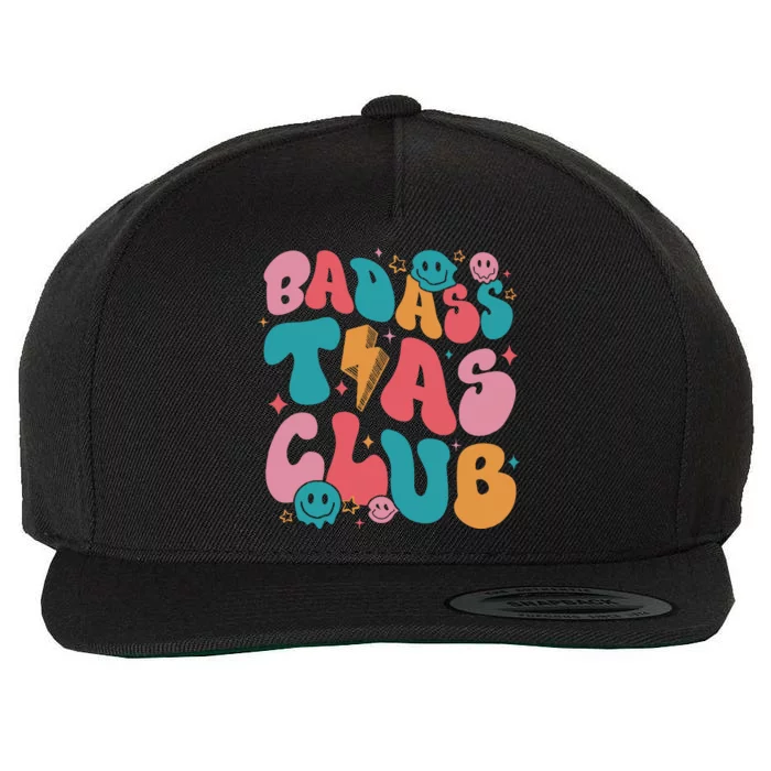 Badass Tia Cool Aunts Club Crewneck Cool Moms Wool Snapback Cap