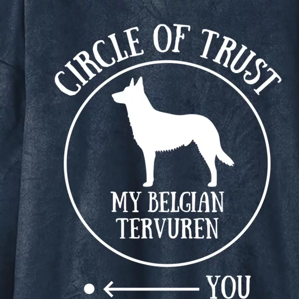 Belgian Tervuren Cute Gift Hooded Wearable Blanket