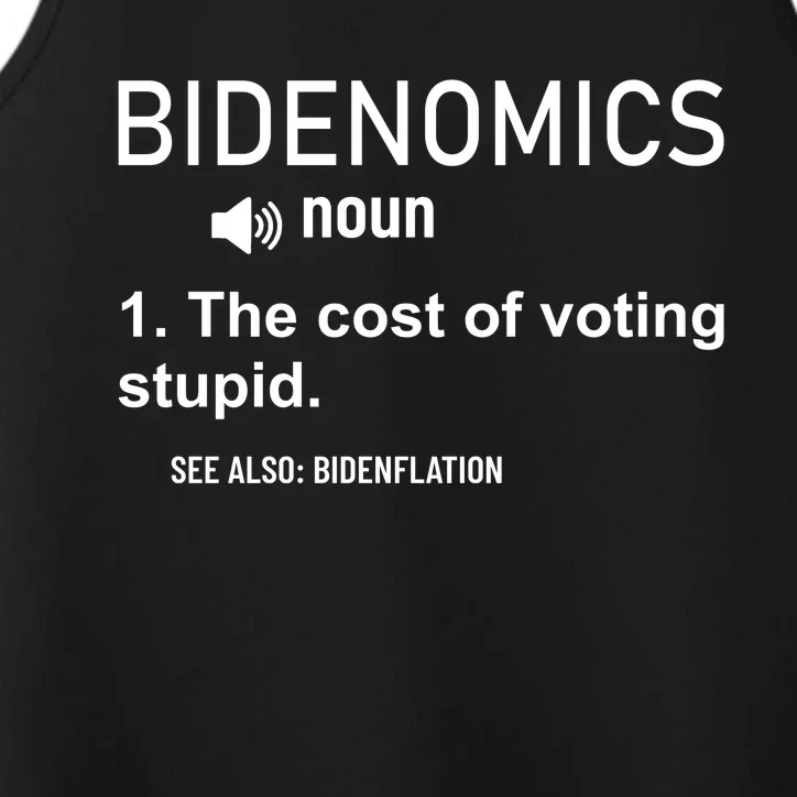 Bidenomics The Cost Of Voting Stupid Performance Tank