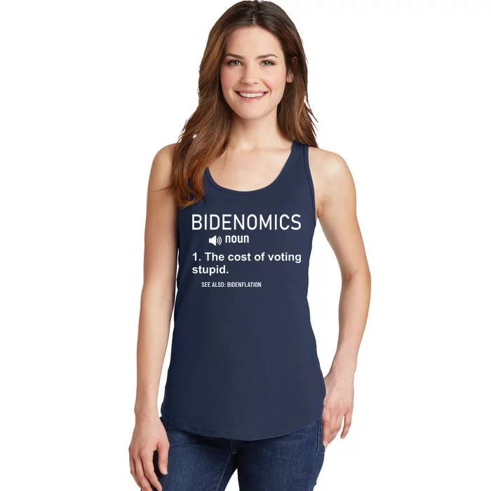 Bidenomics The Cost Of Voting Stupid Ladies Essential Tank