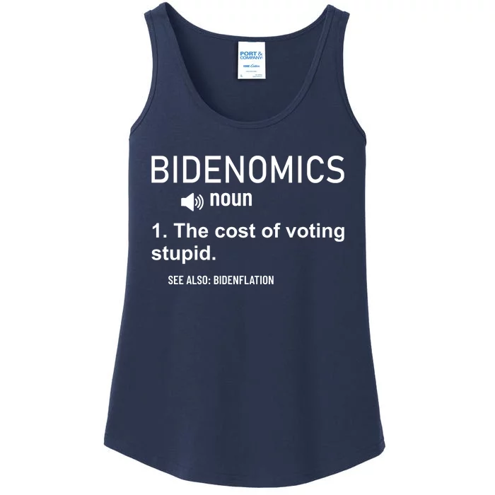 Bidenomics The Cost Of Voting Stupid Ladies Essential Tank