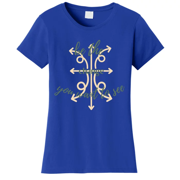 Be The Change You Want To See Gift Women's T-Shirt