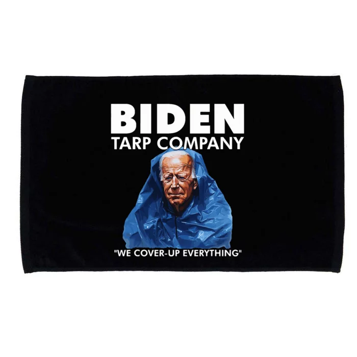 Biden Tarp Company Joe Biden Funny Anit Biden Microfiber Hand Towel