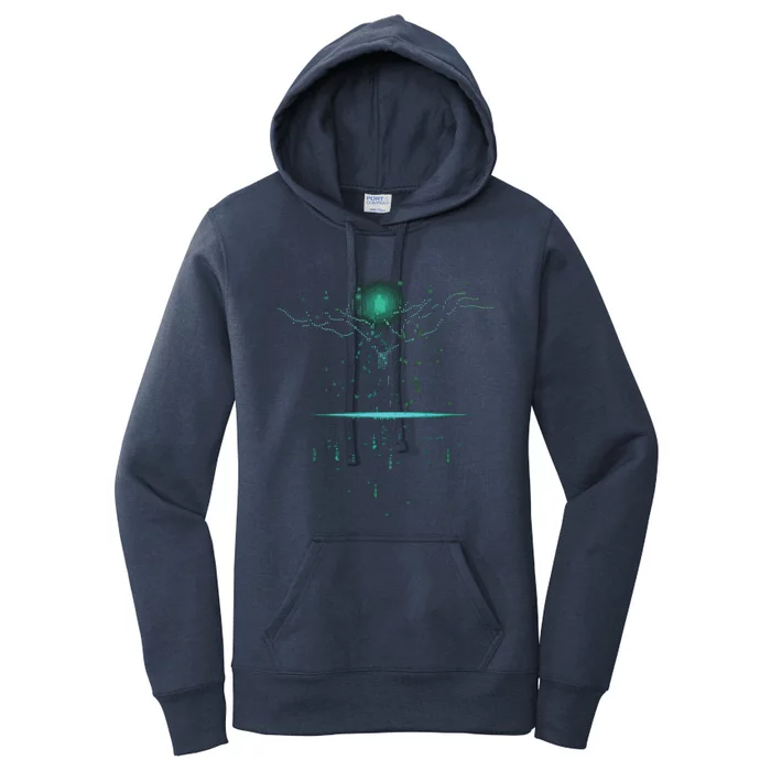 Binary Tree Coding Computer Programmer Women's Pullover Hoodie