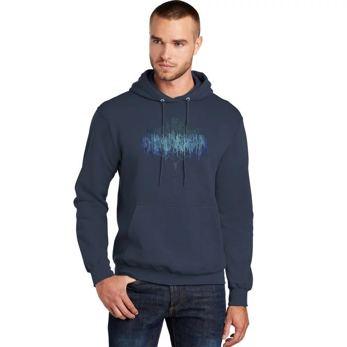 Binary Tree Coding Computer Programmer Funny Tall Hoodie