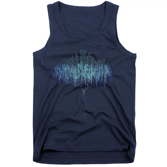 Binary Tree Coding Computer Programmer Funny Tank Top