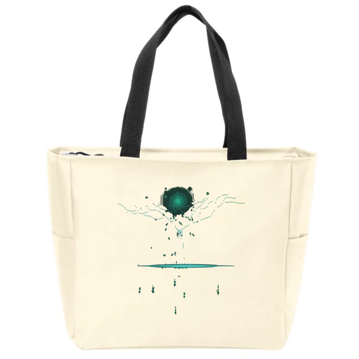 Binary Tree Coding Computer Programmer Zip Tote Bag