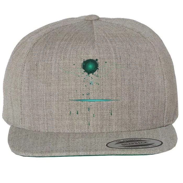 Binary Tree Coding Computer Programmer Wool Snapback Cap