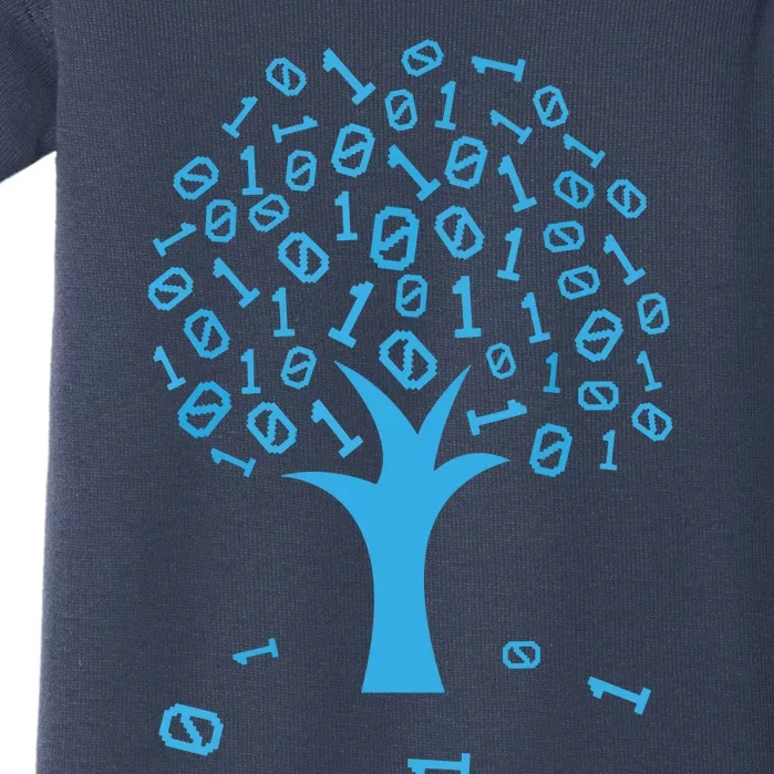 Binary Tree Computer Science Lovers Coding Baby Bodysuit