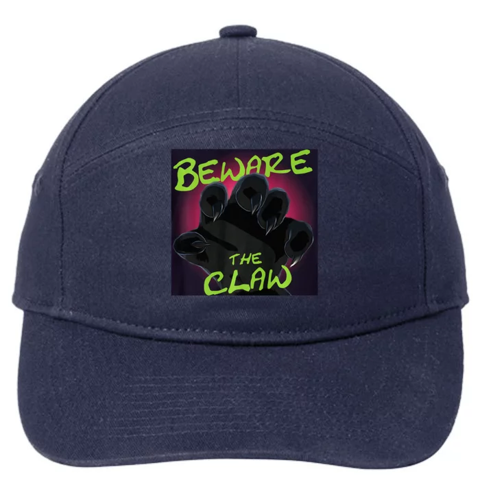 Beware The Claw 7-Panel Snapback Hat