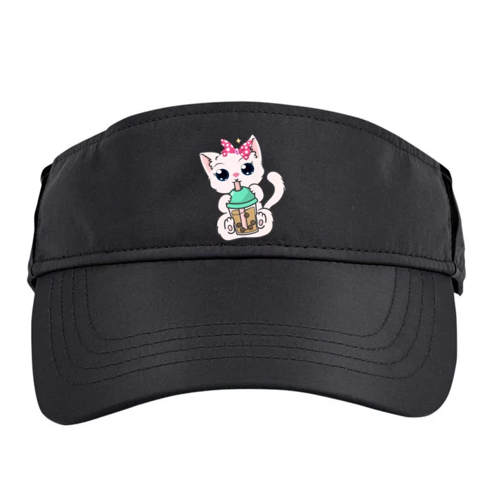 Boba Tea Cat Bubble Tea Cat Milk Tea Kawaii Anime Cat Adult Drive Performance Visor