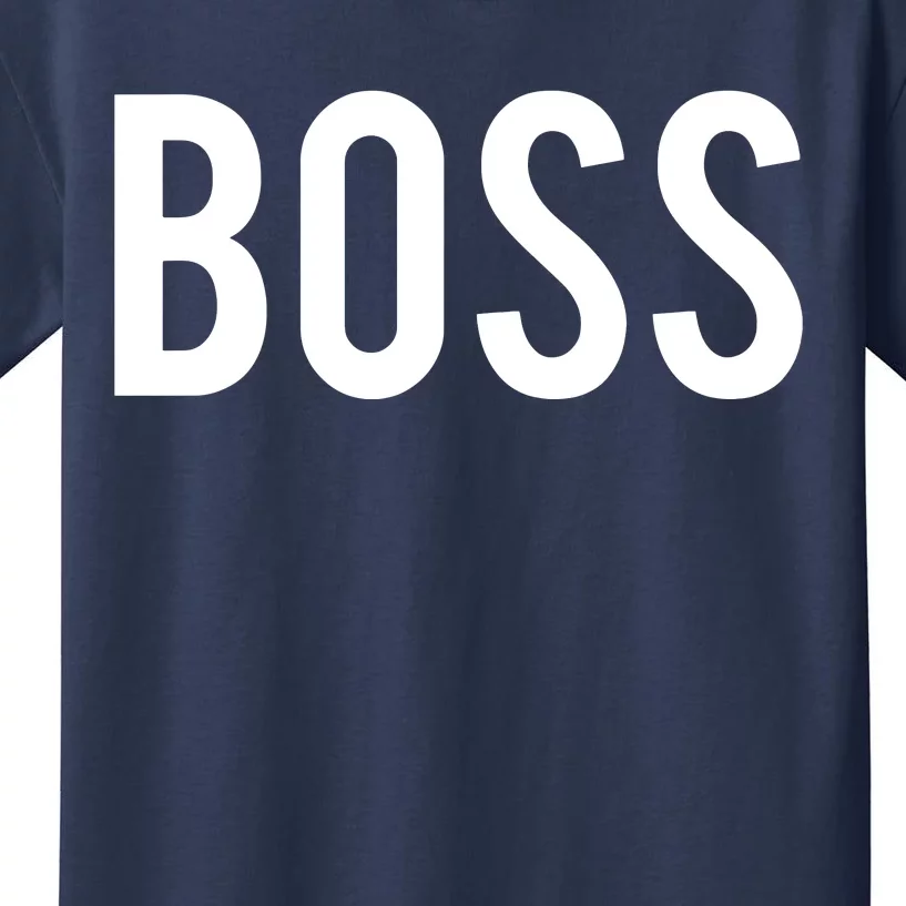 Boss T Cool New CEO Business Owner Money Gift Tee Kids T-Shirt