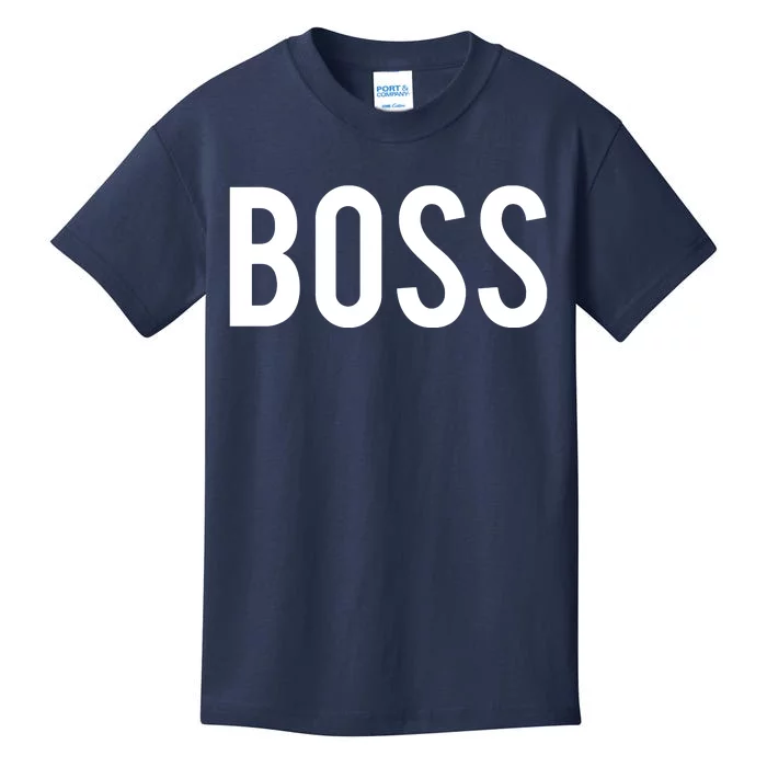 Boss T Cool New CEO Business Owner Money Gift Tee Kids T-Shirt