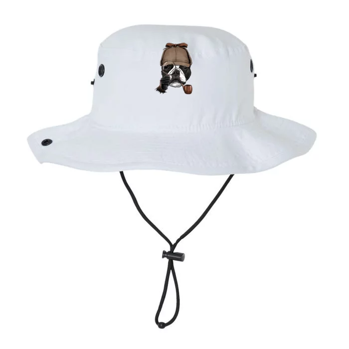 Boston Terrier Detective Boston Terrier Dog Lover Legacy Cool Fit Booney Bucket Hat