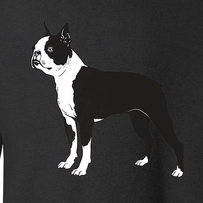 Boston Terrier Dog Breed Gift For Any Animal Fan Toddler Sweatshirt