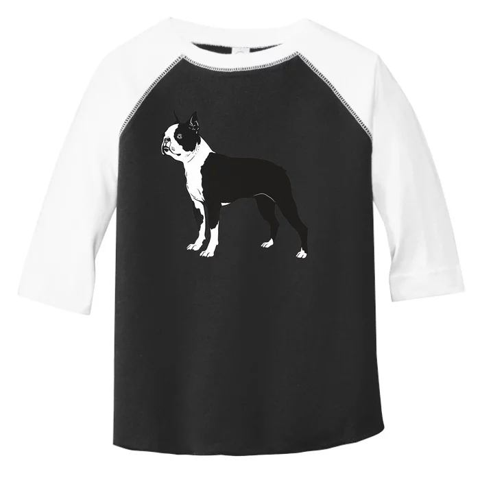 Boston Terrier Dog Breed Gift For Any Animal Fan Toddler Fine Jersey T-Shirt