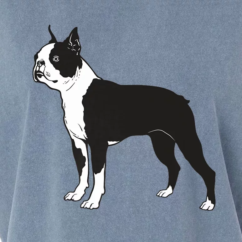 Boston Terrier Dog Breed Gift For Any Animal Fan Garment-Dyed Women's Muscle Tee