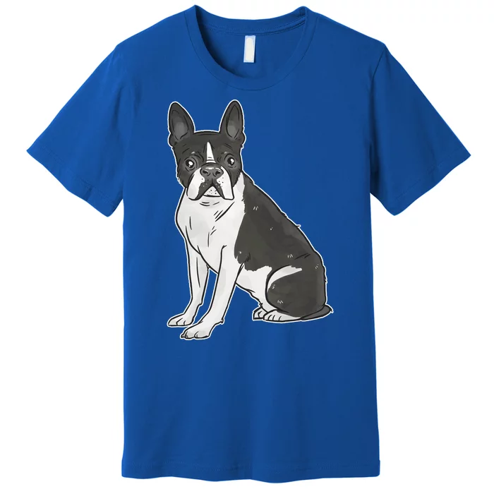 Boston Terrier Dog Premium T-Shirt