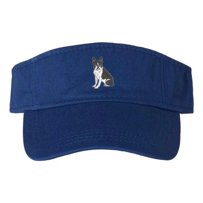 Boston Terrier Dog Valucap Bio-Washed Visor