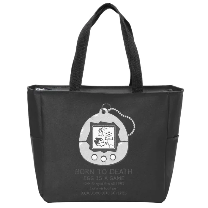 Born To Death Zip Tote Bag