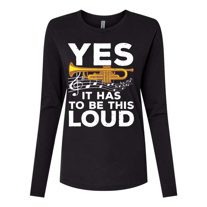 Best Trumpet Design For Men Women Trumpet Player Trumpeter Womens Cotton Relaxed Long Sleeve T-Shirt