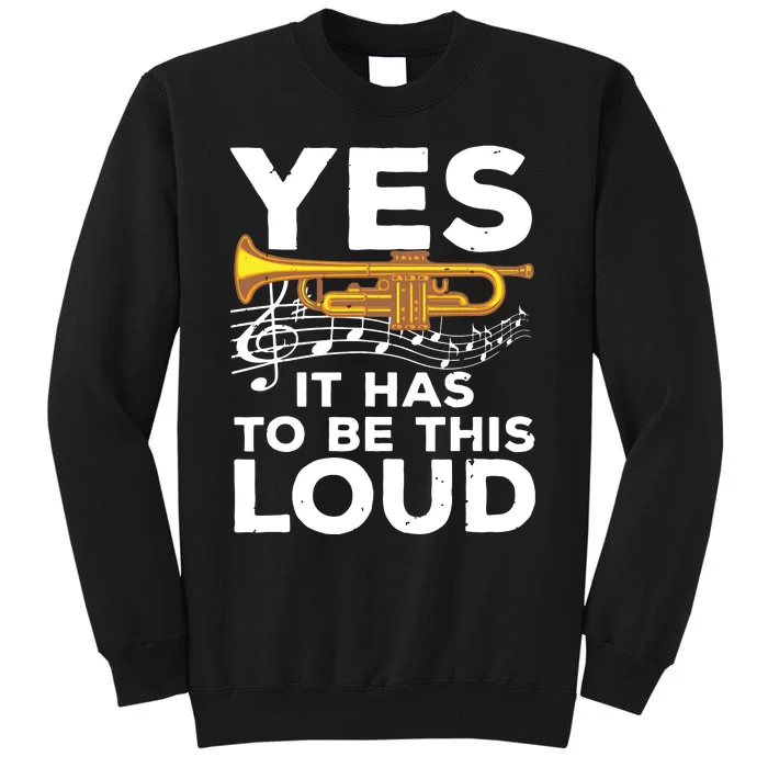 Best Trumpet Design For Men Women Trumpet Player Trumpeter Sweatshirt