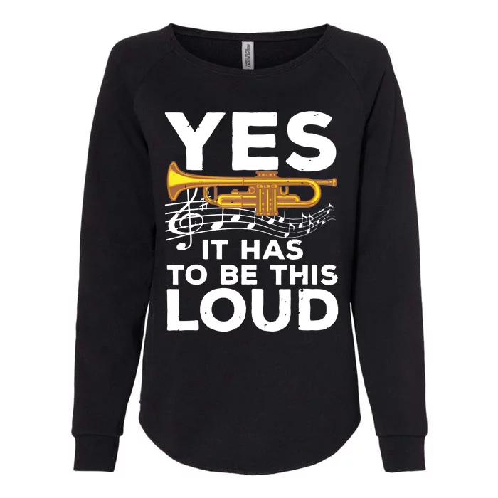 Best Trumpet Design For Men Women Trumpet Player Trumpeter Womens California Wash Sweatshirt