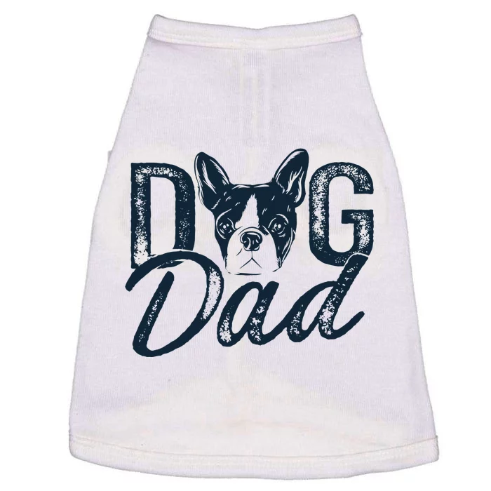 Boston Terrier Dog Dad Doggie Tank