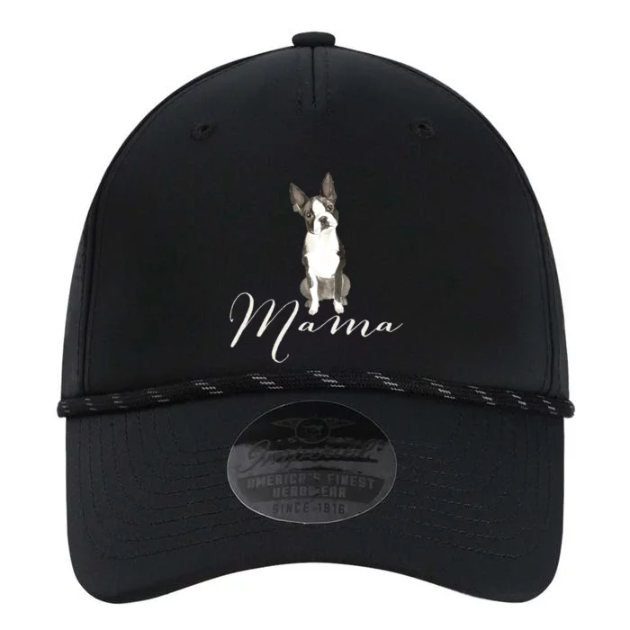 Boston Terrier Dog Mama Gift Boston Terrier Dog Mom Present Gift Performance The Dyno Cap