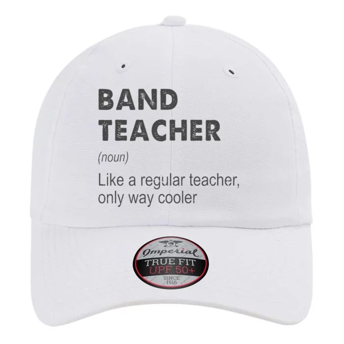 Band Teacher Definition Teaching School Teacher The Original Performance Cap